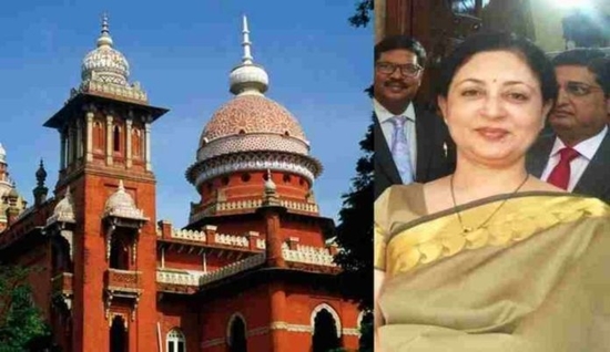 बड़ी खबर: मद्रास उच्च न्यायालय की मुख्य न्यायाधीश का इस्तीफा स्वीकार