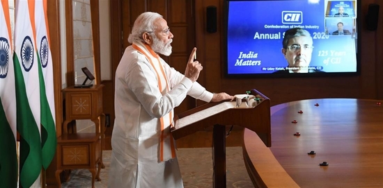 CII के वार्षिक सत्र के उद्घाटन के अवसर पर प्रधानमंत्री के संबोधन का मूल पाठ