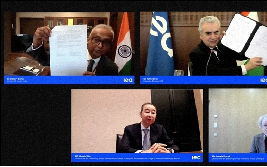भारत ने अंतर्राष्ट्रीय ऊर्जा एजेंसी (आईइए) के साथ साझेदारी के लिए समझौते पर हस्ताक्षर किए: विद्युत मंत्रालय 