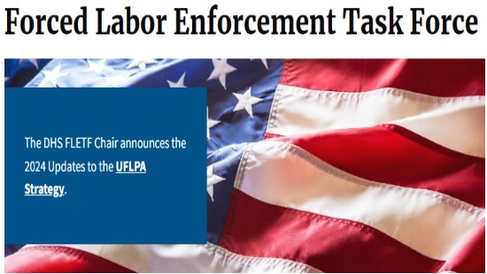 जबरन श्रम प्रवर्तन कार्य बल ने उइगर जबरन श्रम रोकथाम अधिनियम की अद्यतन रणनीति प्रकाशित की: USTR प्रेस ऑफिस 