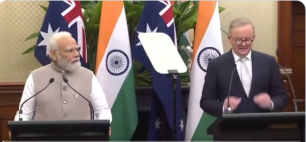 ऑस्ट्रेलिया के प्रधानमंत्री के साथ संयुक्त प्रेस बैठक में प्रधानमंत्री श्री नरेन्द्र मोदी का प्रेस वक्तव्य: प्रधानमंत्री कार्यालय